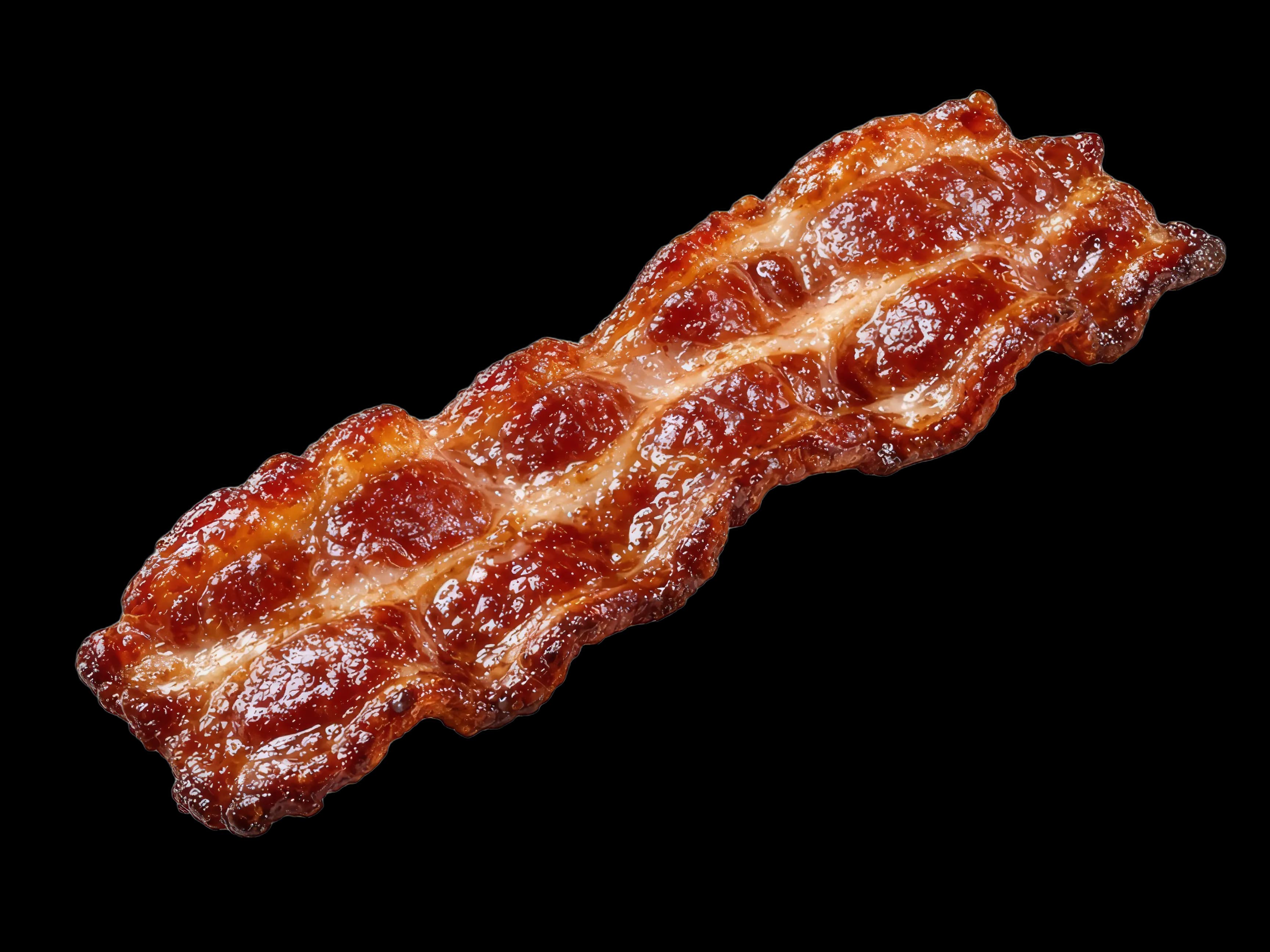 Crispy bacon strip