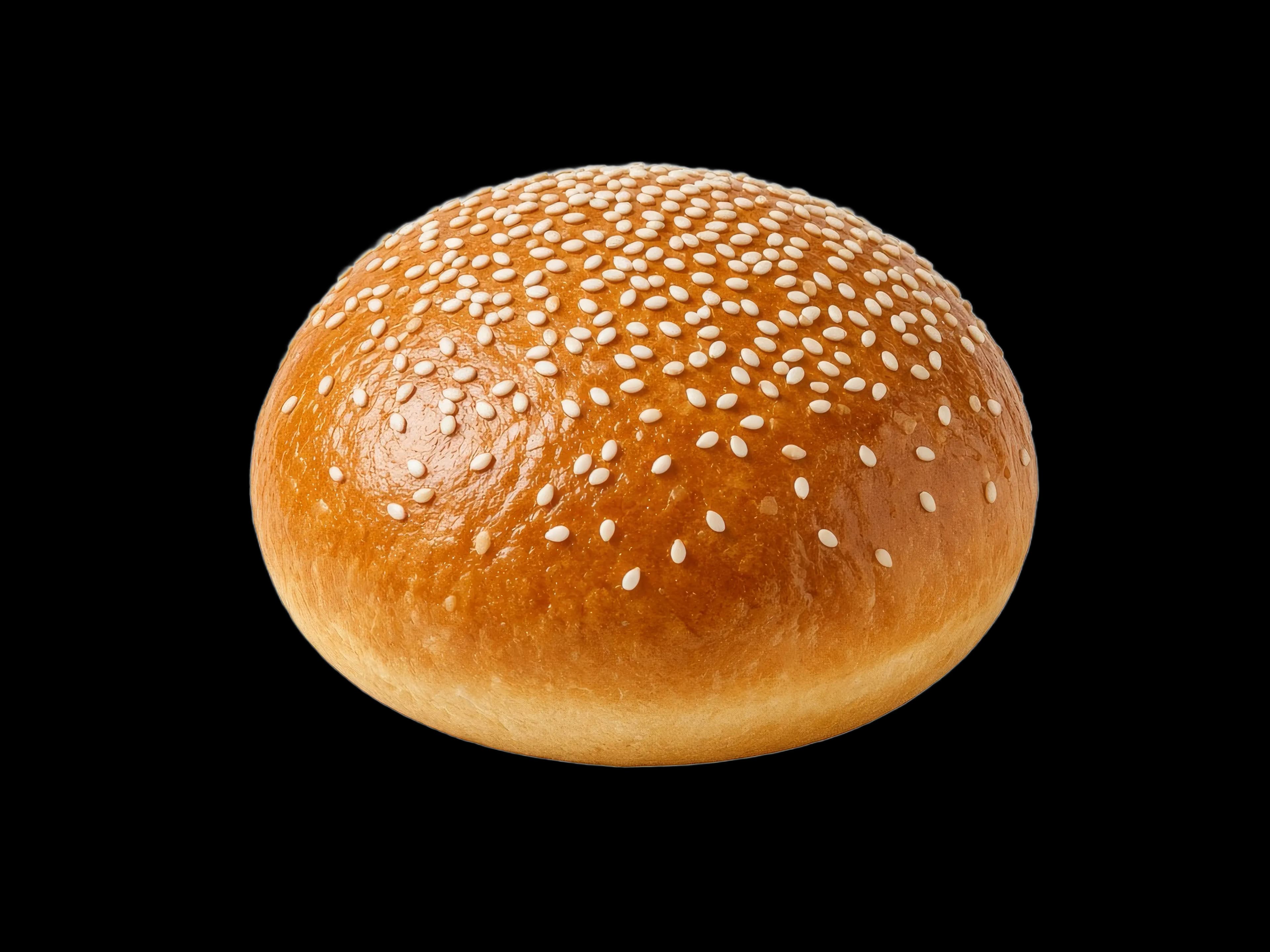 Sesame brioche top bun